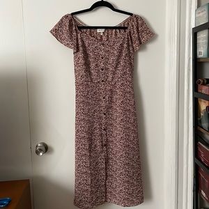 Midi Floral Dress
